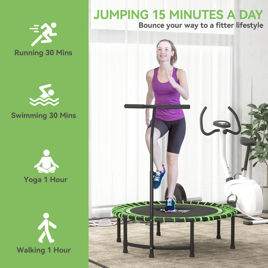 Versatile Mini Trampoline for Indoor & Outdoor Fitness Fun!