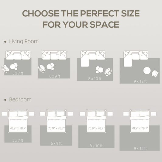 Elegance Swirl Area Rug - Durable, Hypoallergenic, Perfect for Any Room!