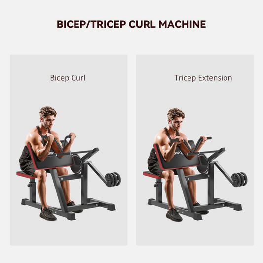 Adjustable Preacher Curl Bench