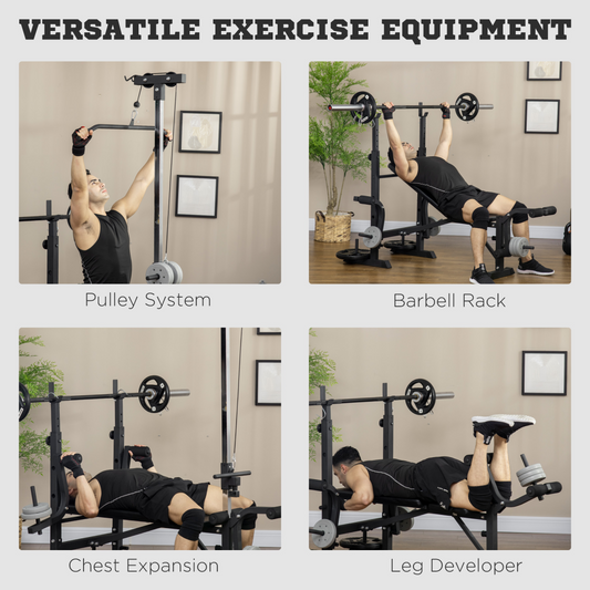 Weight Bench Multifunction Full Body Workout Bench