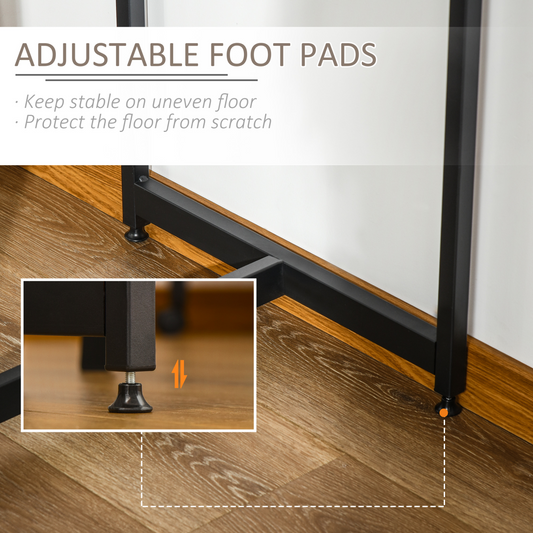 Compact 3-Piece Bar Table Set with Stools & Storage – Modern Industrial Design