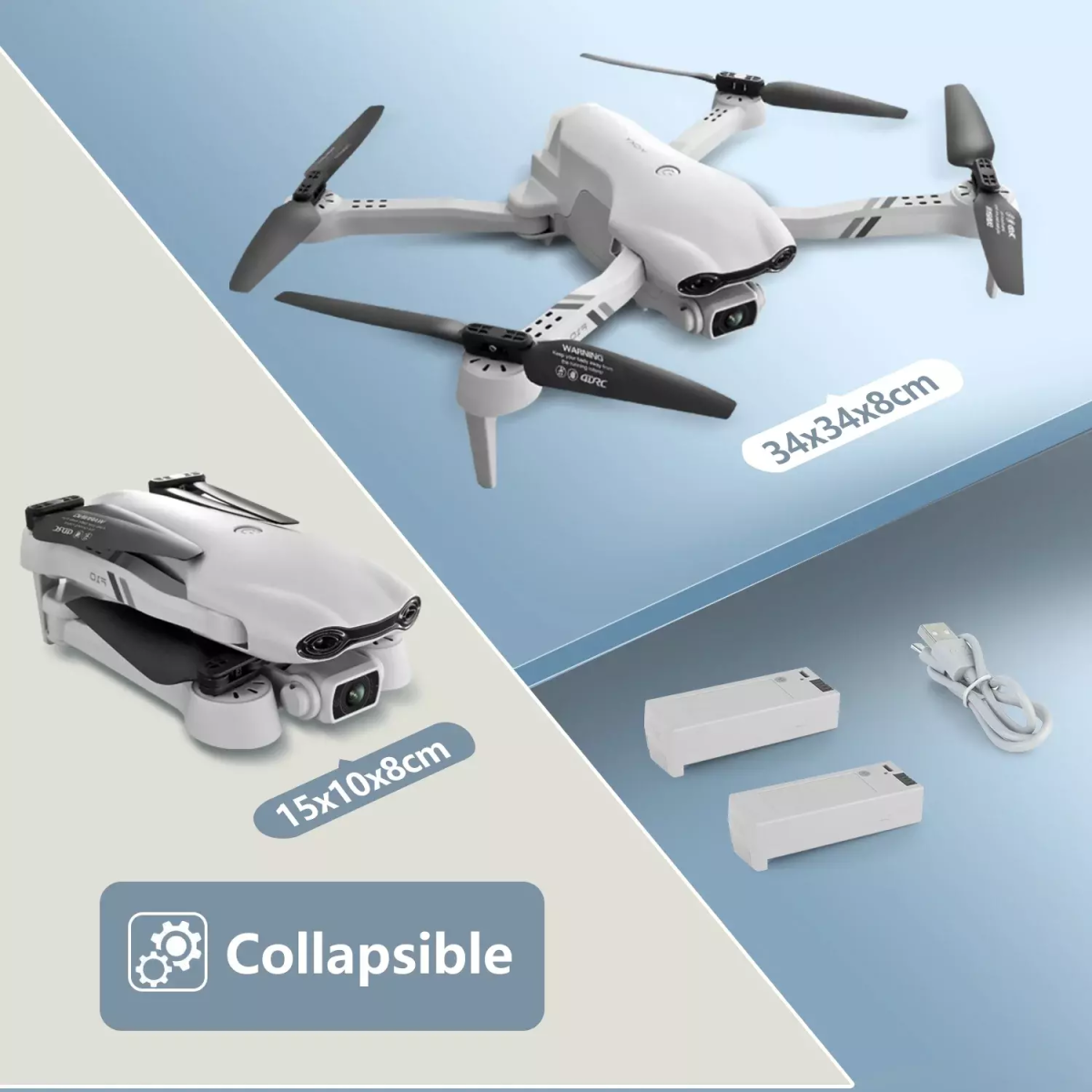 Foldable Drone / RC Quadcopter