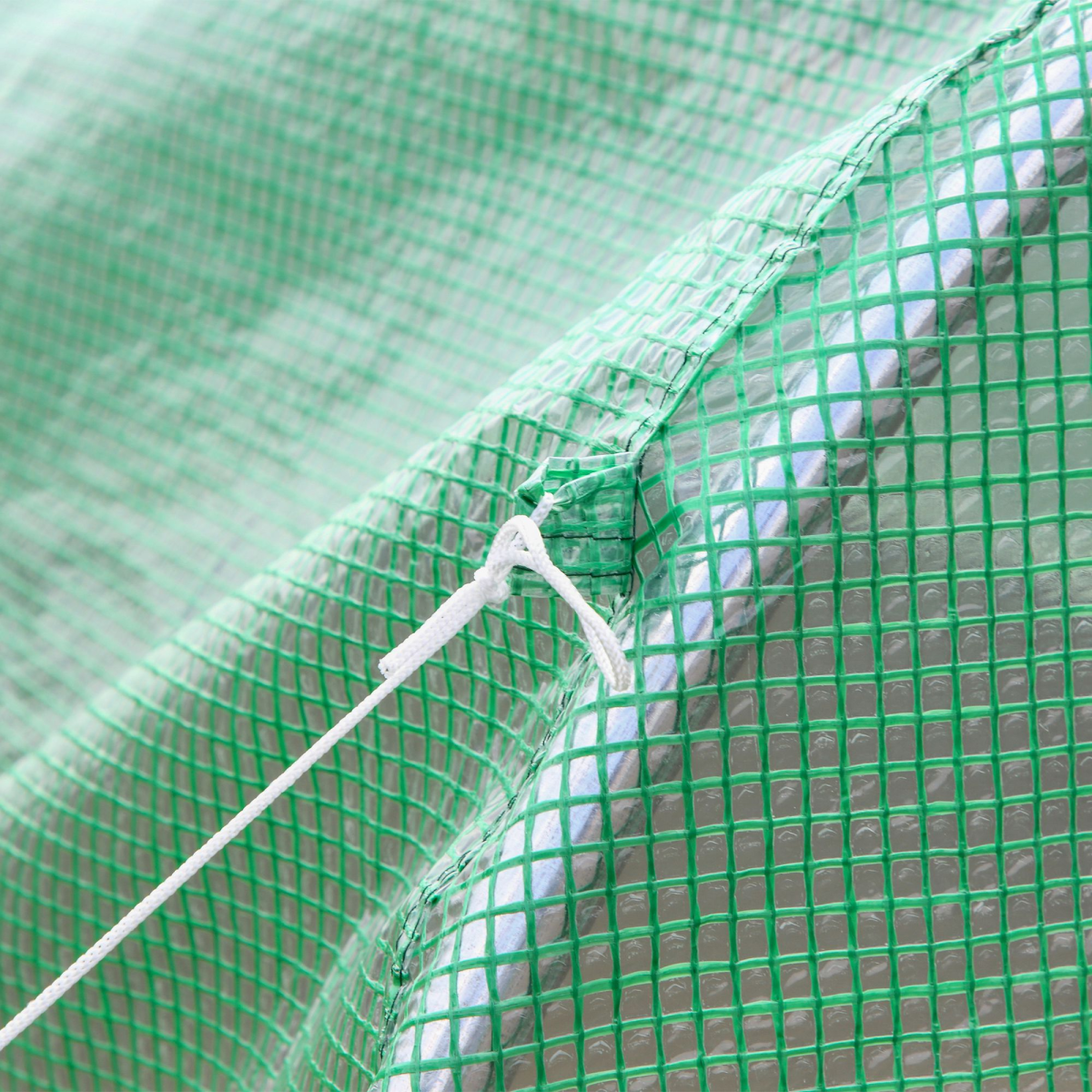 Spacious 3.5m Walk-In Polytunnel Greenhouse with Durable PE Cover