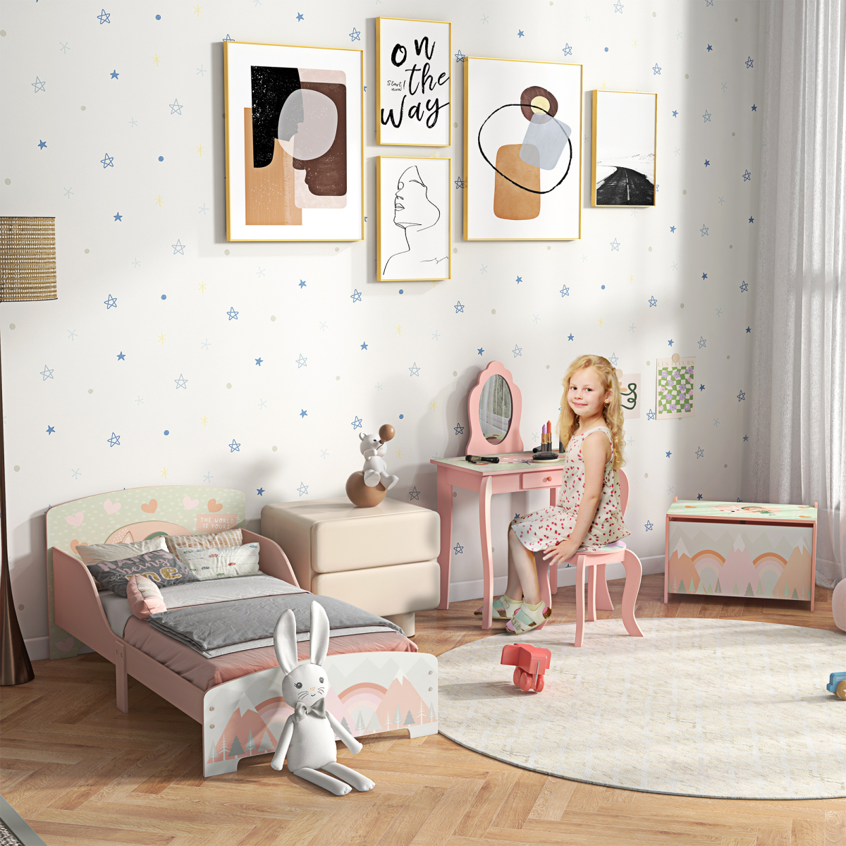 Pink Toddler Bed Frame