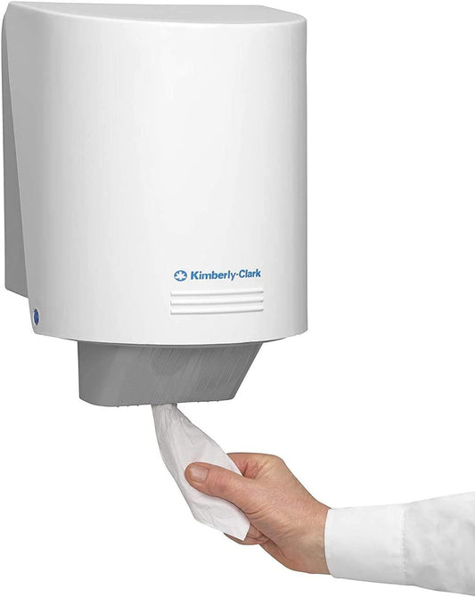 Centrefeed 6-Pack White 2-Ply Rolls - Super Absorbent Kitchen Towels