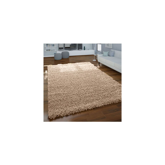 Shaggy Rug - Light Beige
