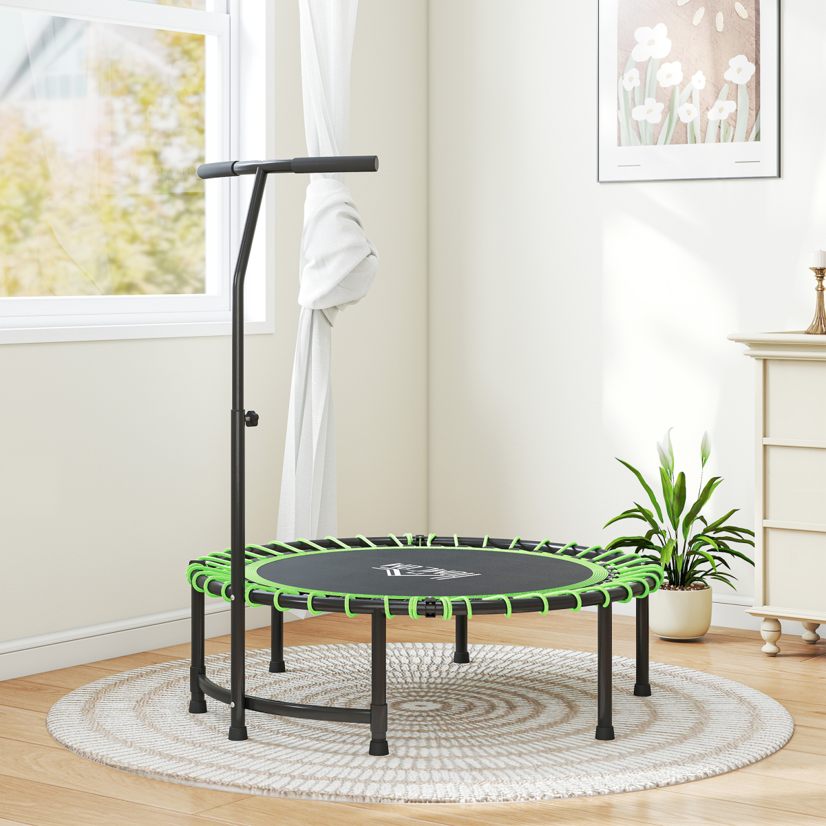 Versatile Mini Trampoline for Indoor & Outdoor Fitness Fun!