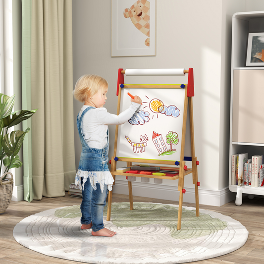 Kids Art Easel - Mess-Free Painting & Drawing Station
