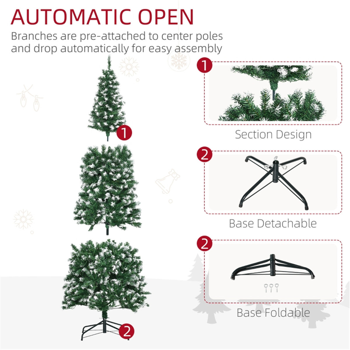 7 Ft Christmas tree