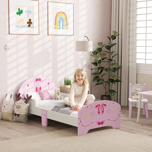 Ballet-Themed Toddler Bed