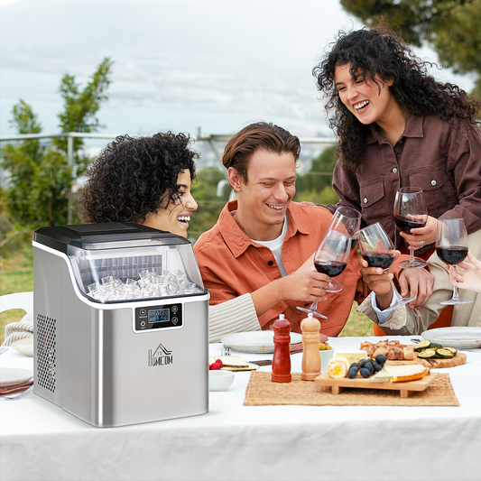 Ice Maker Machine Counter Top Ice Cube Maker for Home 20kg in 24 Hrs