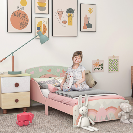 Pink Toddler Bed Frame