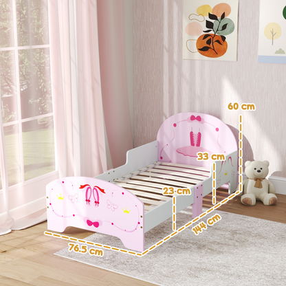 Ballet-Themed Toddler Bed
