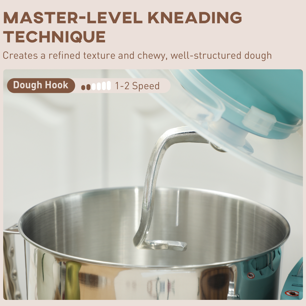 MasterChef 1300W Stand Mixer with 4.5L Bowl - Ultimate Kitchen Companion!
