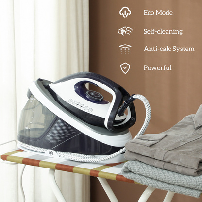 Ultra Powerful Steam Generator Iron - Effortless Wrinkle Removal & Eco-Friendly