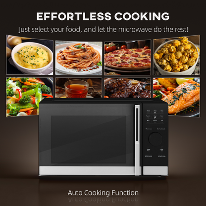 23L Digital Microwave Oven - Auto Cook, 10 Power Levels, Eco-Friendly!