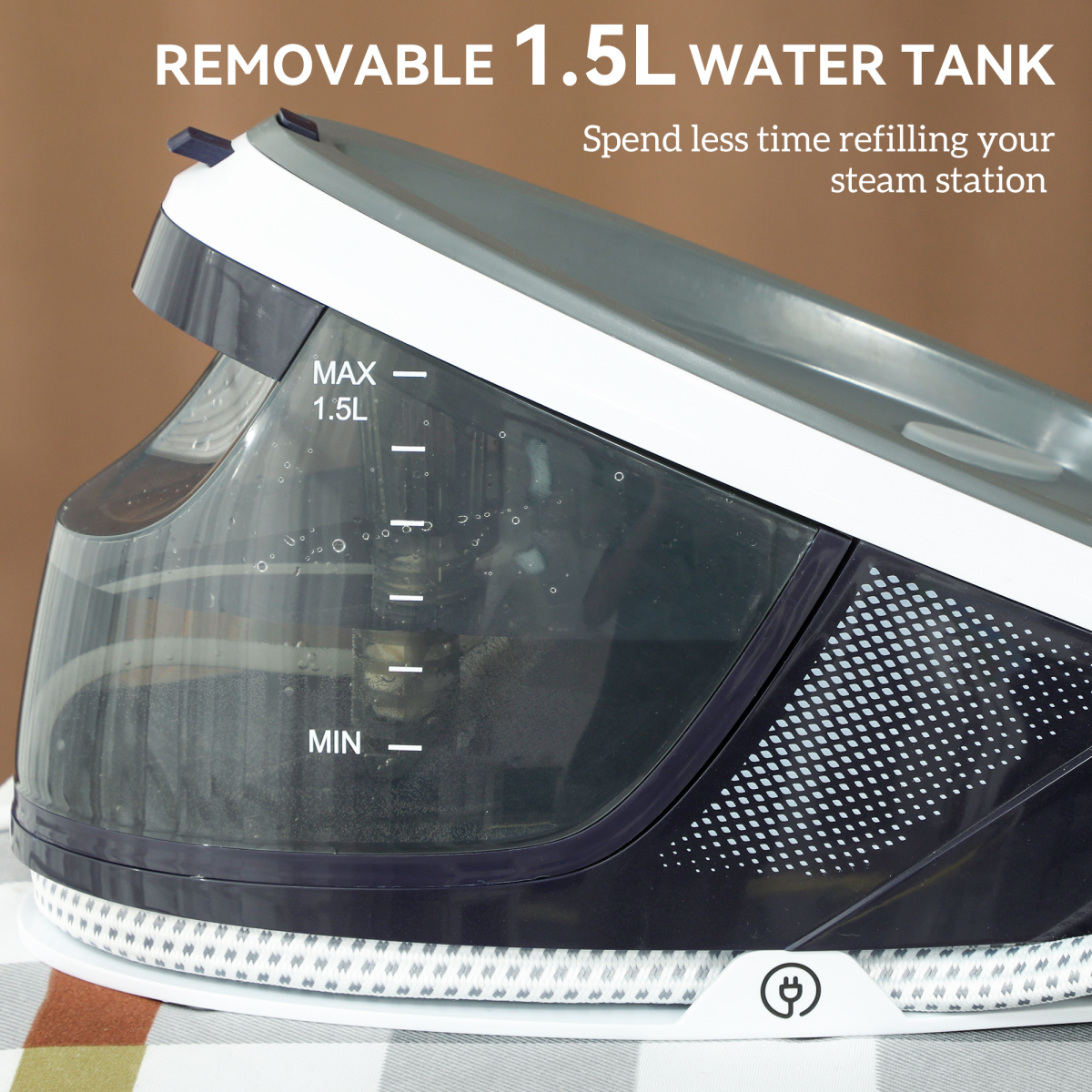 Ultra Powerful Steam Generator Iron - Effortless Wrinkle Removal & Eco-Friendly