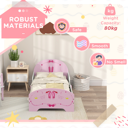 Ballet-Themed Toddler Bed