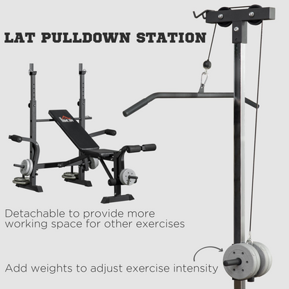 Weight Bench Multifunction Full Body Workout Bench
