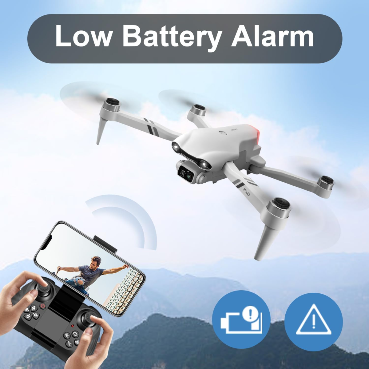 Foldable Drone / RC Quadcopter