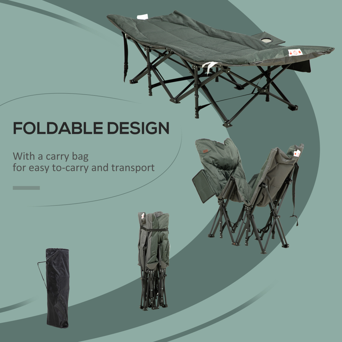 Folding Camping Lounger