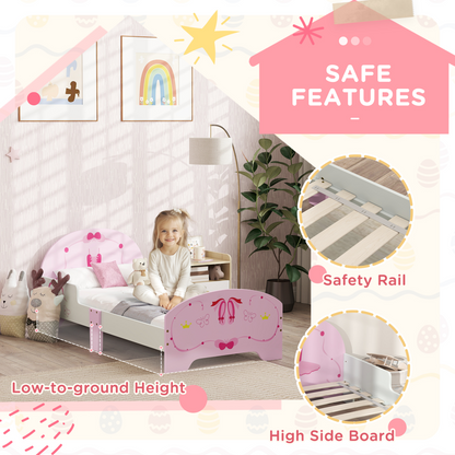 Ballet-Themed Toddler Bed