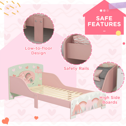 Pink Toddler Bed Frame