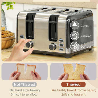 Kettle & 4-Slice Toaster Set