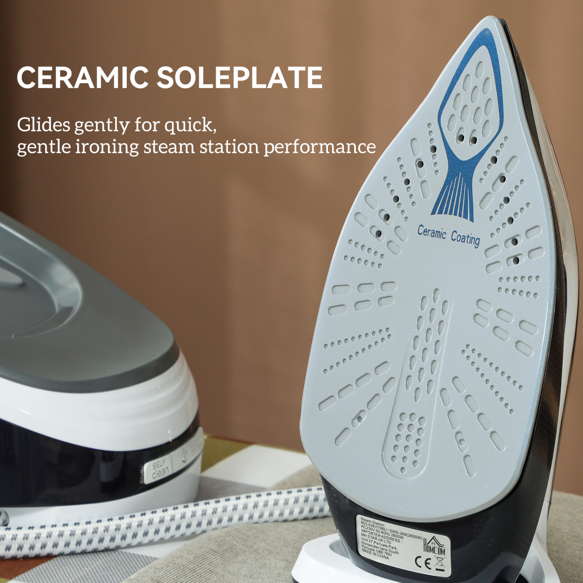 Ultra Powerful Steam Generator Iron - Effortless Wrinkle Removal & Eco-Friendly