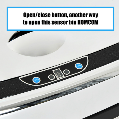 Steel Auto Trash Bin