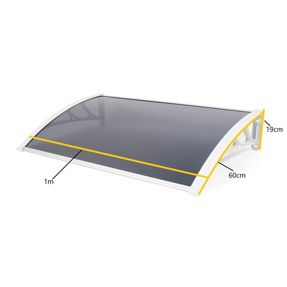 Tinted Door Canopy