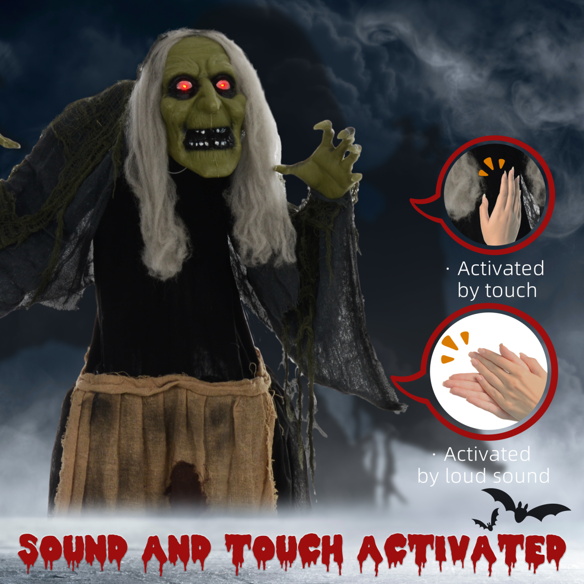 Witch Animatronic Prop