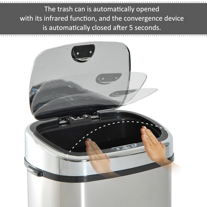 Steel Auto Trash Bin