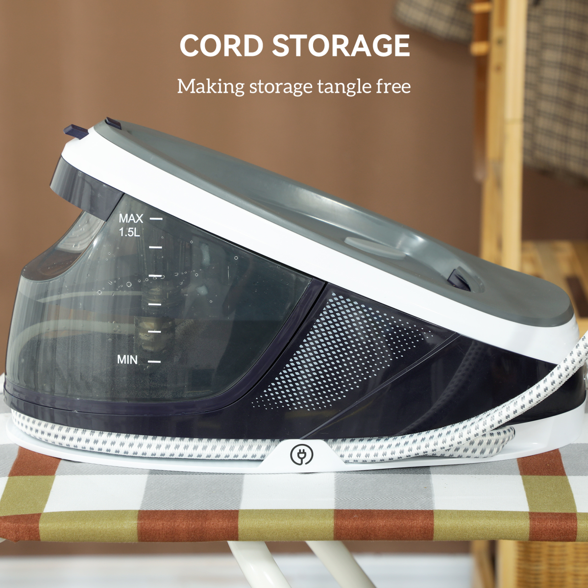 Ultra Powerful Steam Generator Iron - Effortless Wrinkle Removal & Eco-Friendly