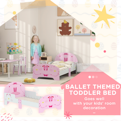 Ballet-Themed Toddler Bed