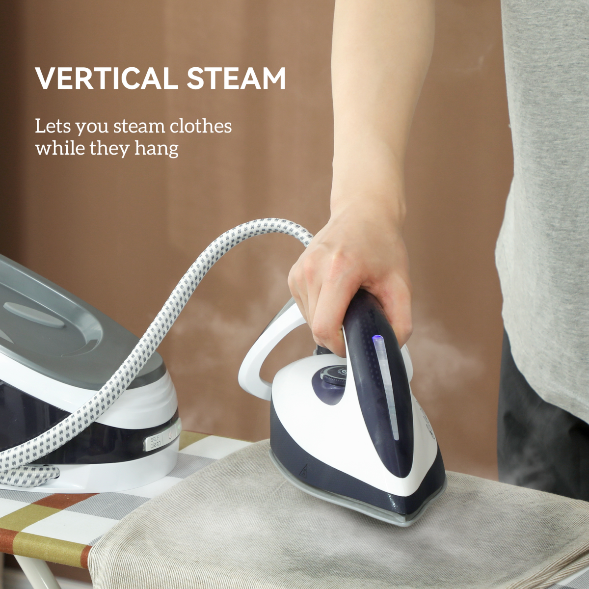 Ultra Powerful Steam Generator Iron - Effortless Wrinkle Removal & Eco-Friendly
