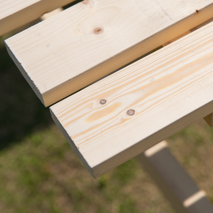 4-Seater Wooden Picnic Set-Fir Wood