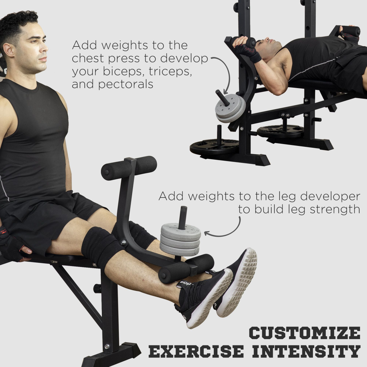Weight Bench Multifunction Full Body Workout Bench