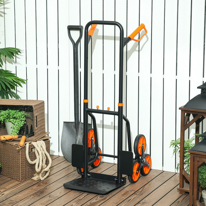 Foldable Hand Truck Pro - Compact, Heavy-Duty Folding Cart