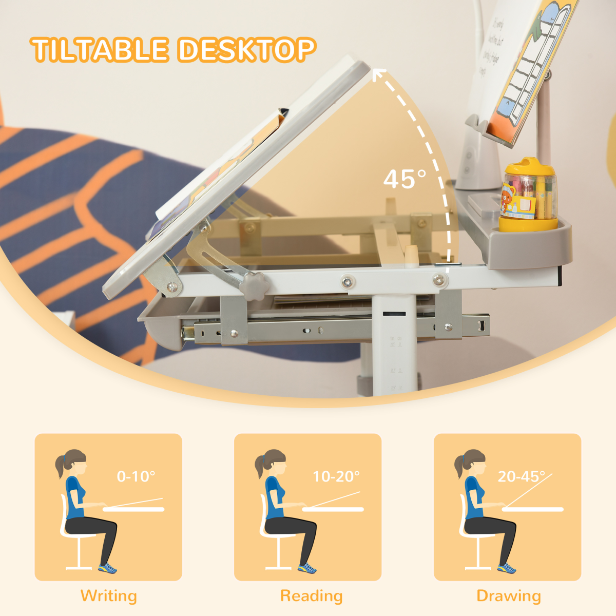 Kids Study Desk & Chair Set