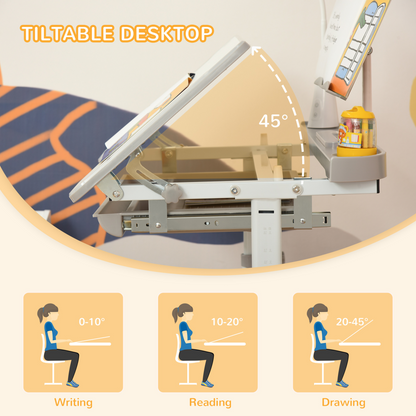 Kids Study Desk & Chair Set