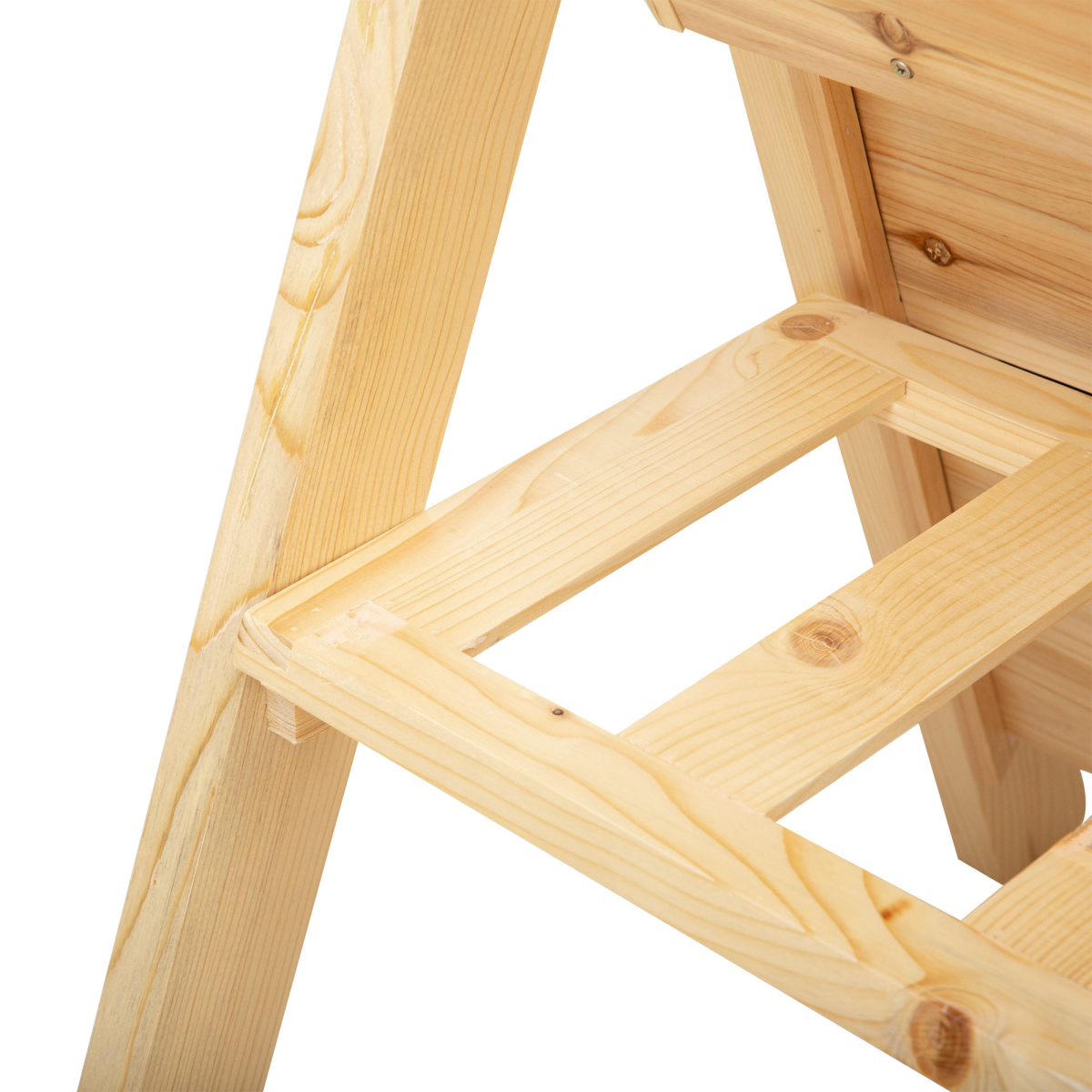 Wooden Plant Stand with Clapboard, Hooks
