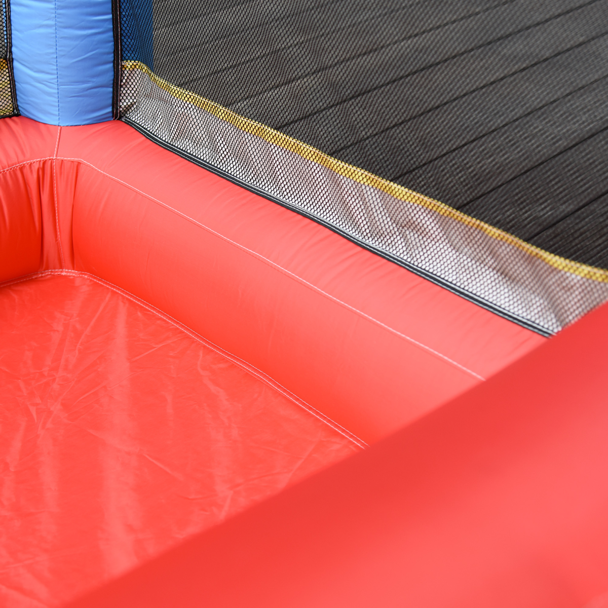 4-in-1 Bouncy Castle with Slide & Pool - Fun Anywhere, Quick Inflate!