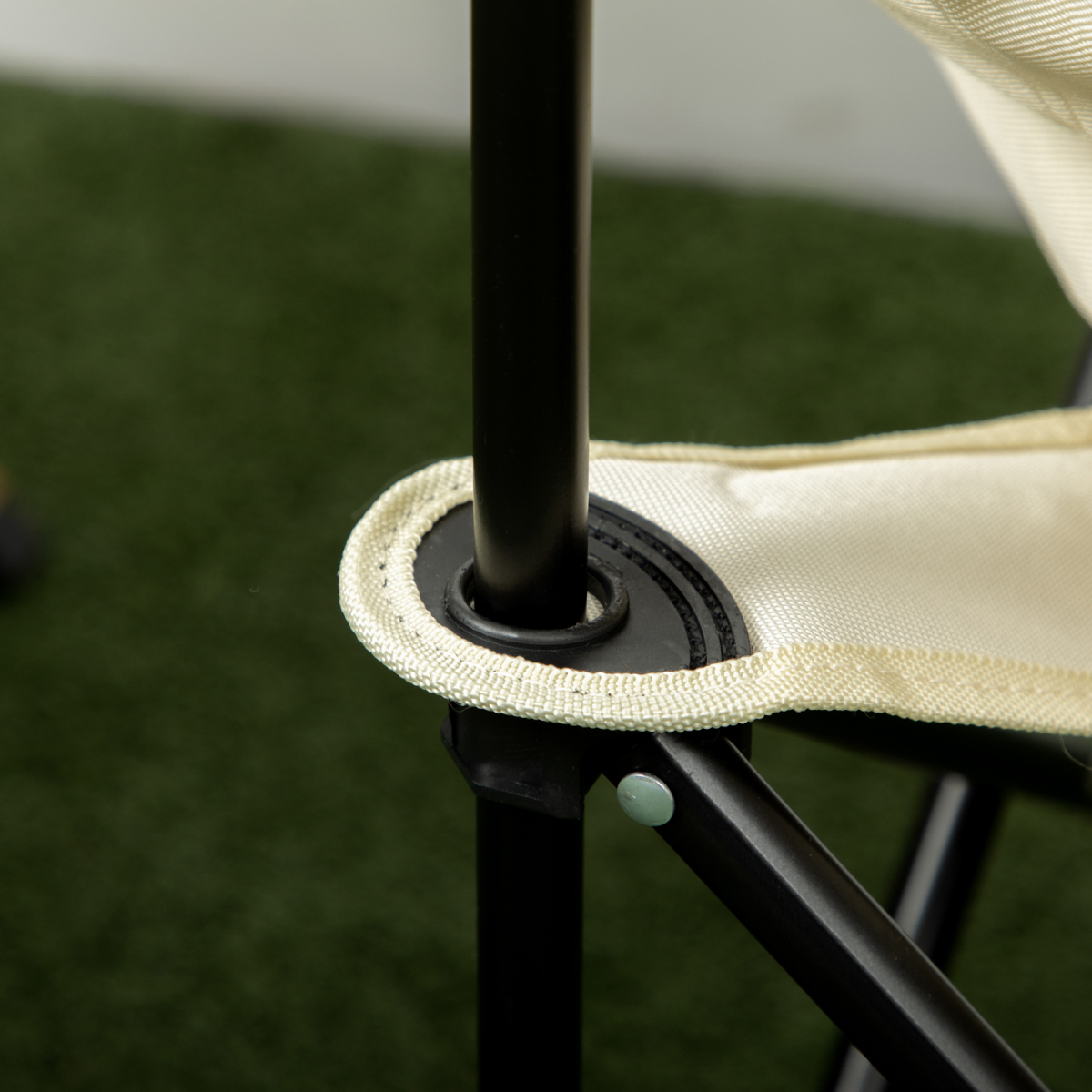 Lightweight Folding Camping Chair with Storage Pocket & Carry Bag