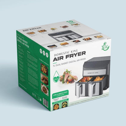 Digital Dual-Basket Air Fryer