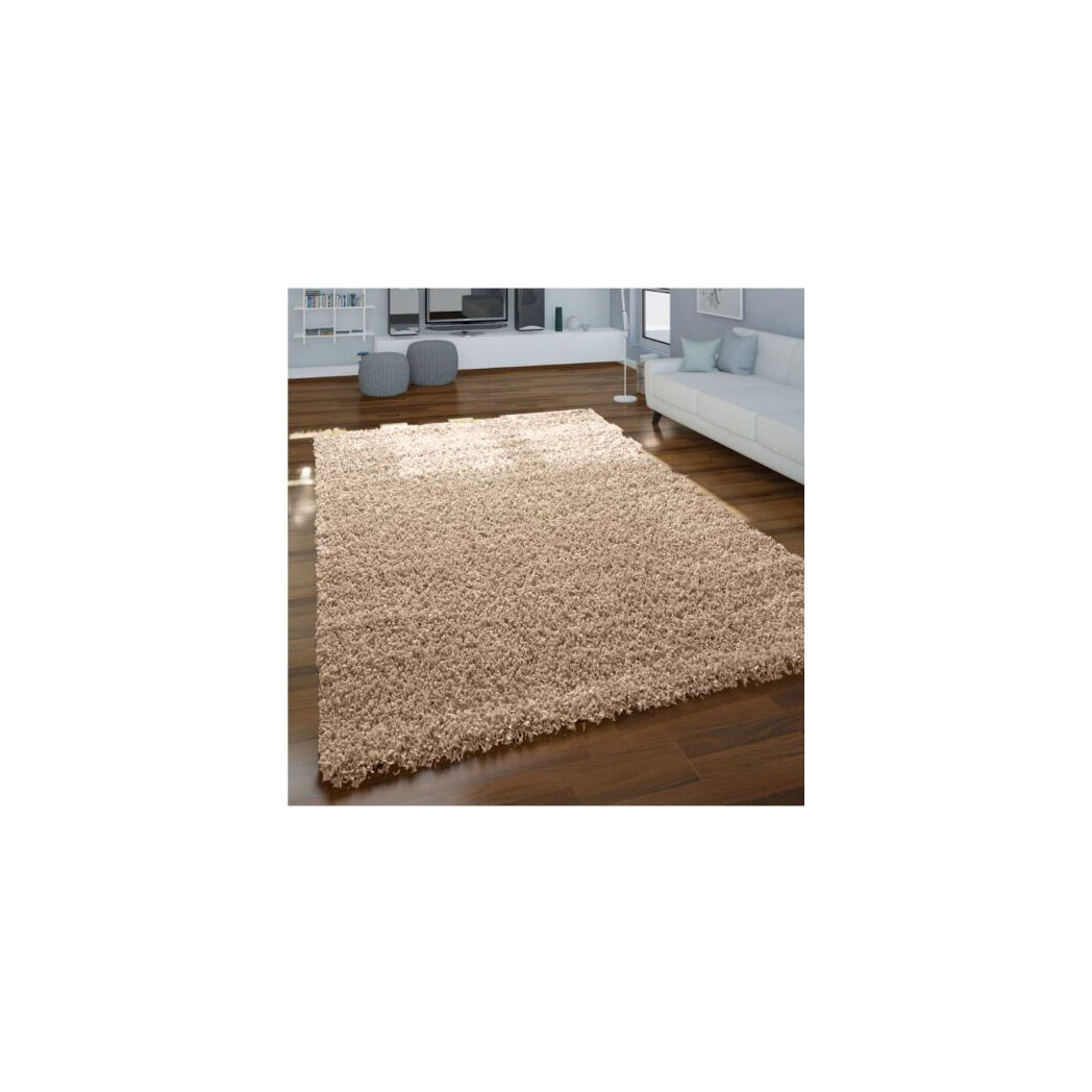 Shaggy Rug - Light Beige