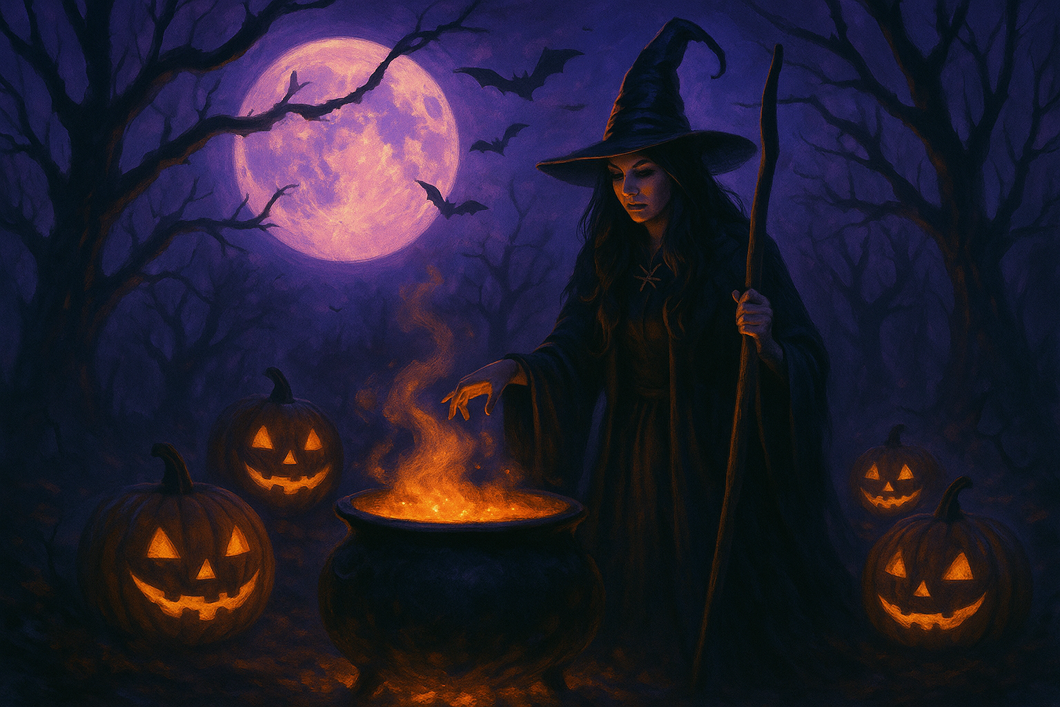 Halloween, witch