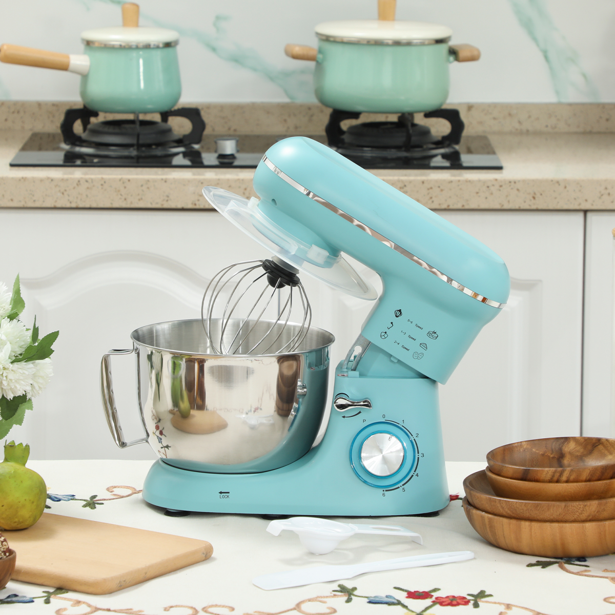 MasterChef 1300W Stand Mixer with 4.5L Bowl - Ultimate Kitchen Companion!