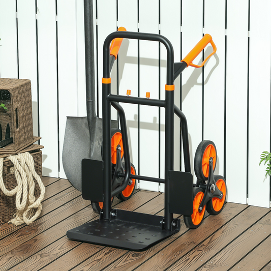 Foldable Hand Truck Pro - Compact, Heavy-Duty Folding Cart