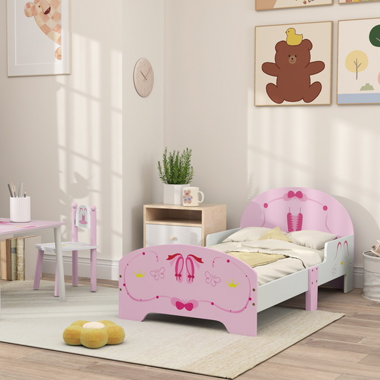 Ballet-Themed Toddler Bed
